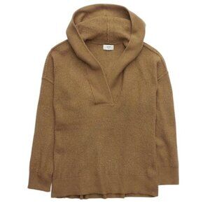 Aerie Cozyup Waffle Sweater Womens‎ XS Brown Eclectic Grandpa Granola Girl NWT